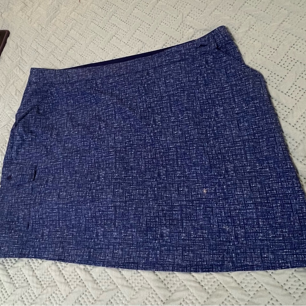Columbia Blue Skort
